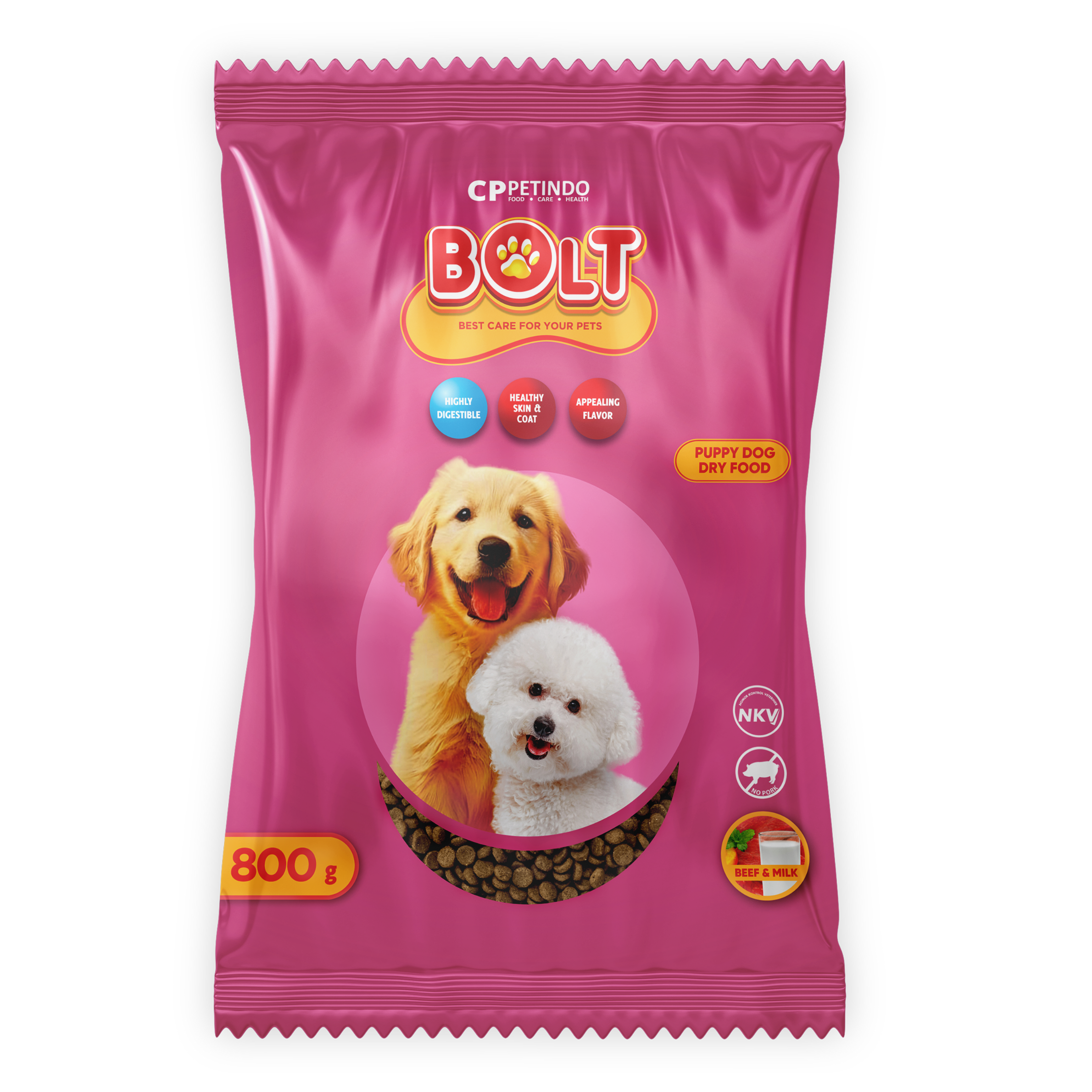 Makanan Anjing Bolt Dog Puppy Dry Food