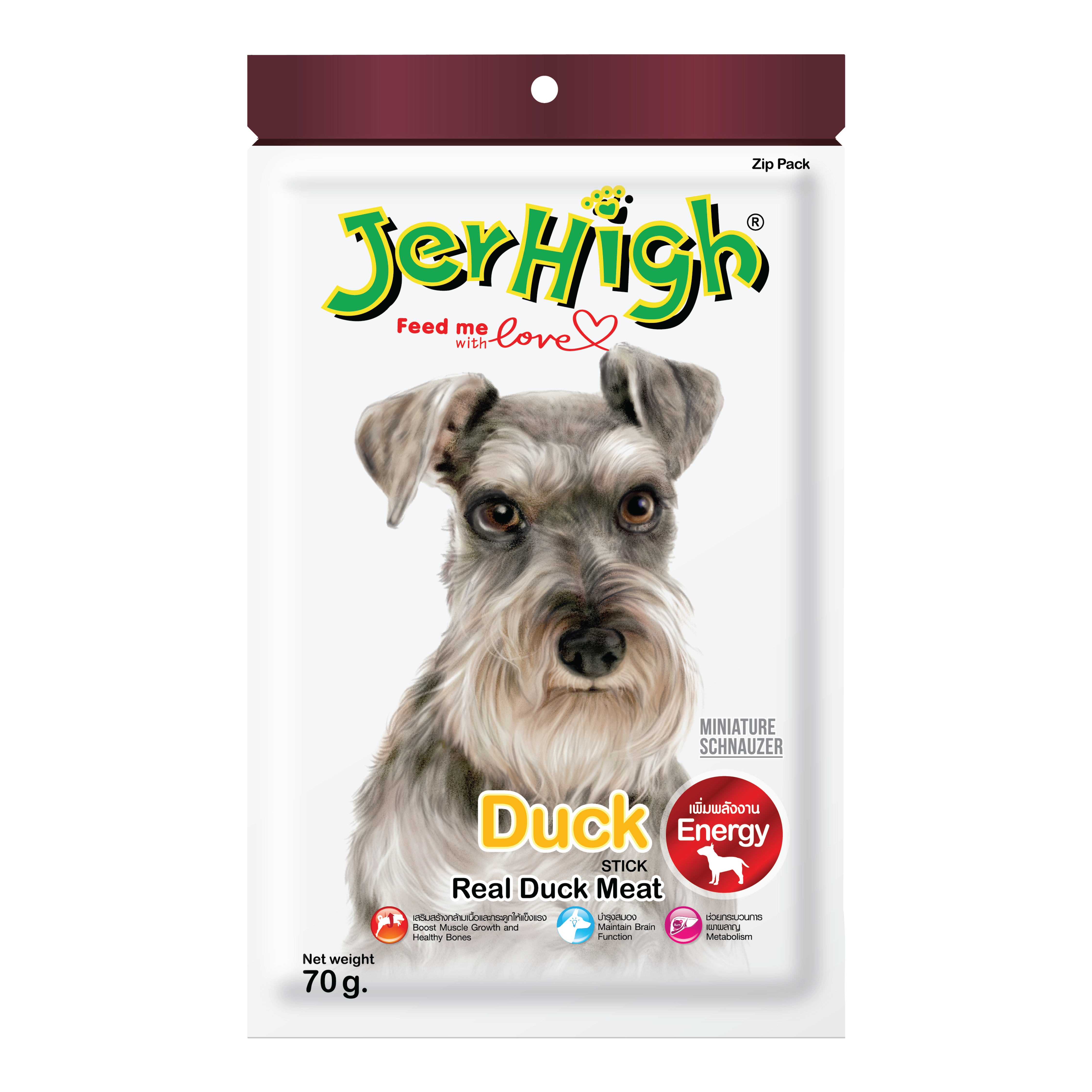 Snack Anjing Jerhigh Stick (Duck)