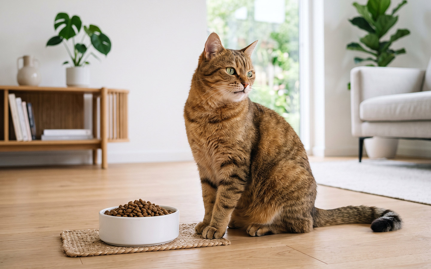 Kucing tidak mau makan
