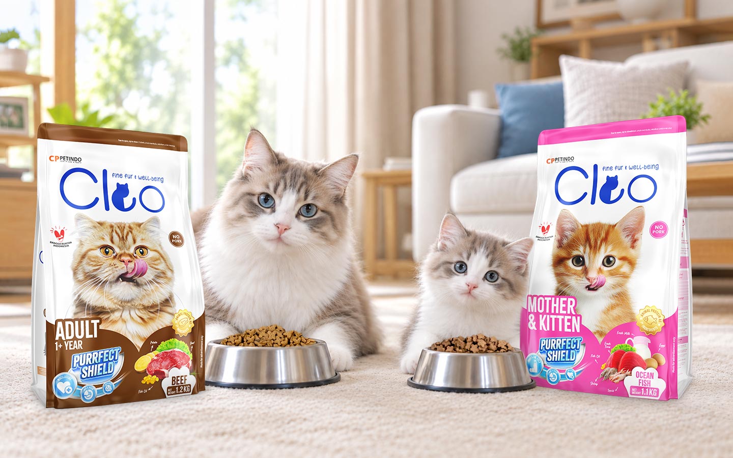 Makanan Kucing Cleo