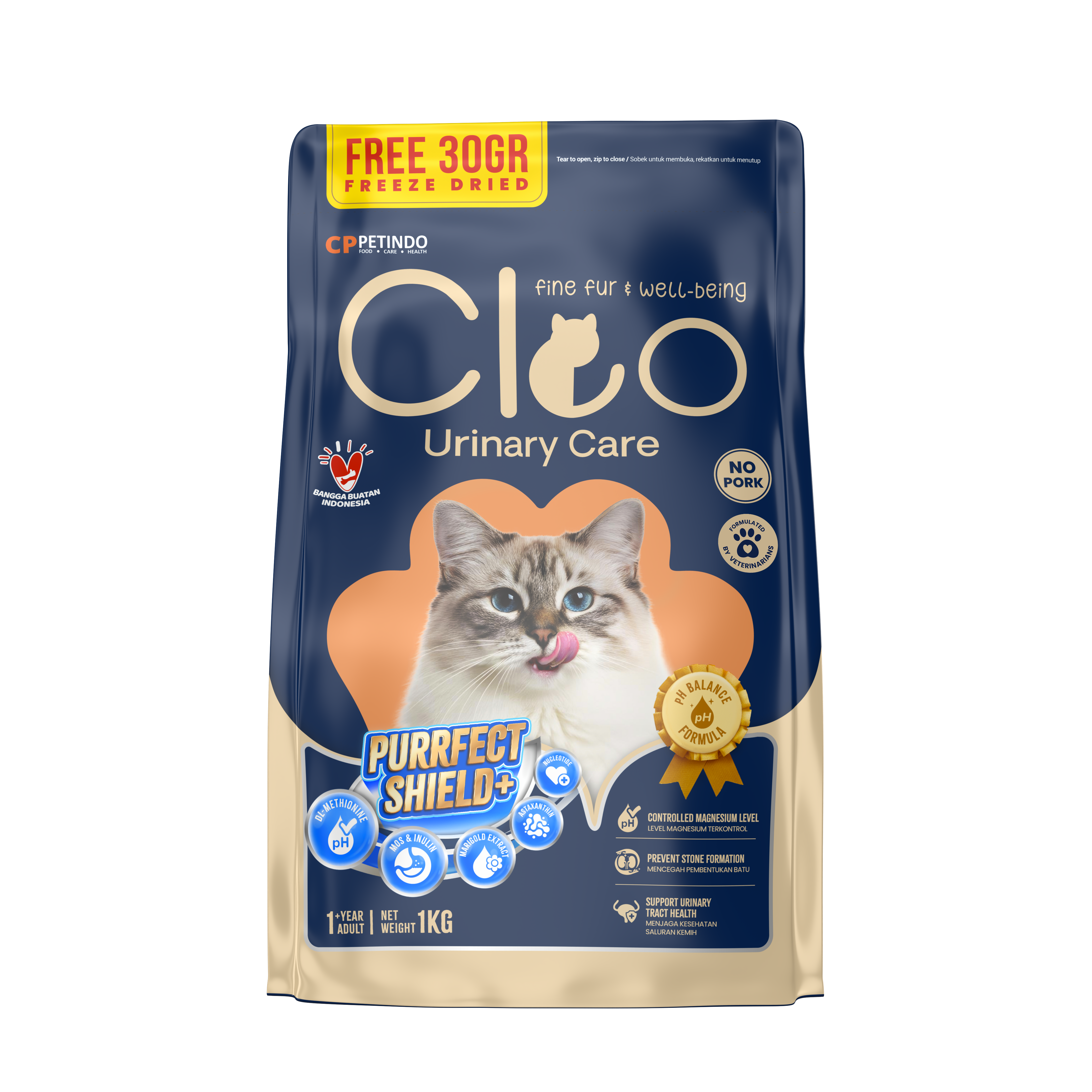 Makanan Kucing Cleo Urinary Care